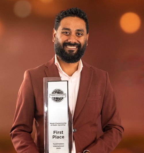 #286: Sabyasachi (Saby) Sengupta — Meet the 2025 World Champion of Public Speaking