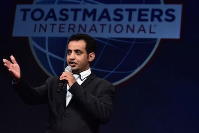 Toastmasters Podcast #100: Mohammed Qahtani—2015 World Champion of Public Speaking