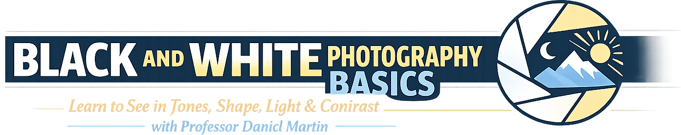 Black and White Photography Basics logo