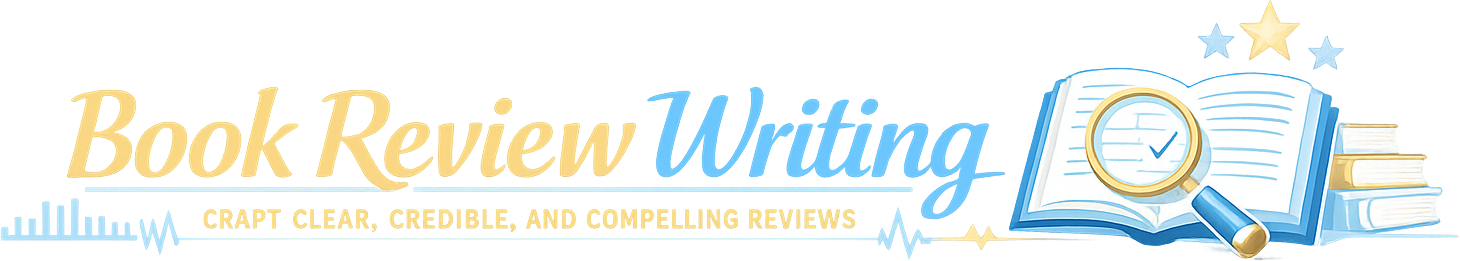 Book Review Writing: Craft Clear, Credible, and Compelling Reviews logo