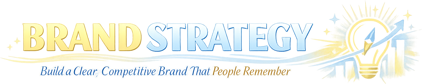 Brand Strategy: Build a Clear, Competitive Brand That People Remember logo