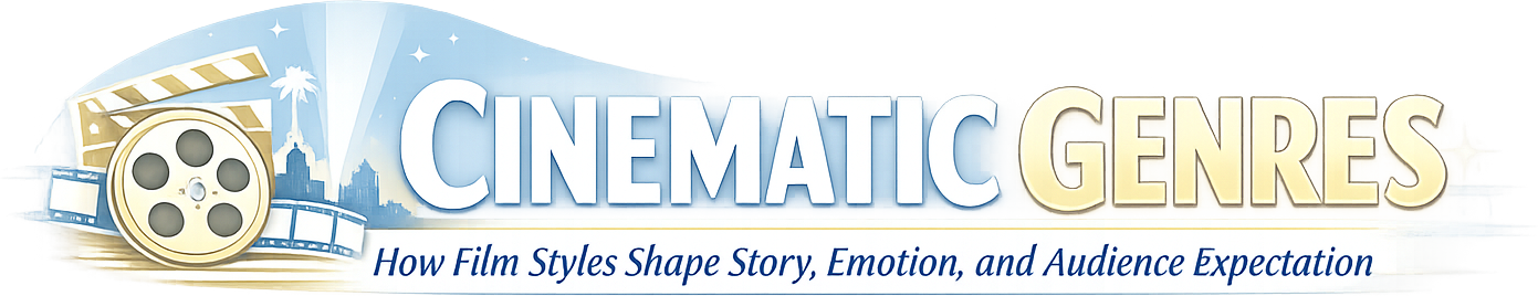 Cinematic Genres: How Film Styles Shape Story, Emotion, and Audience Expectation logo