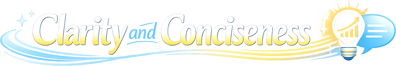 Clarity and Conciseness logo