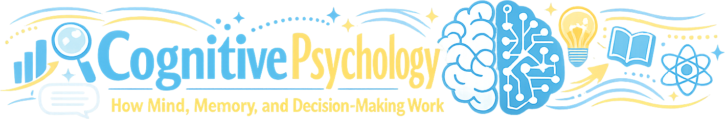 Cognitive Psychology: How Mind, Memory, and Decision-Making Work logo