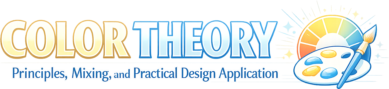 Color Theory: Principles, Mixing, and Practical Design Application logo