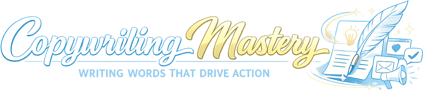Copywriting Mastery: Writing Words That Drive Action logo