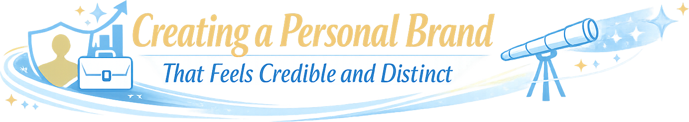 Creating a Personal Brand That Feels Credible and Distinct logo