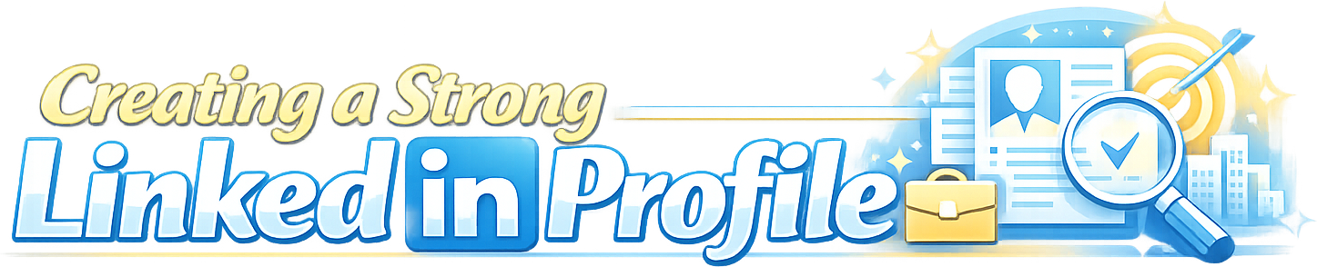 Creating a Strong LinkedIn Profile logo