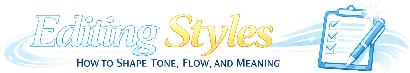 Editing Styles: How to Shape Tone, Flow, and Meaning logo