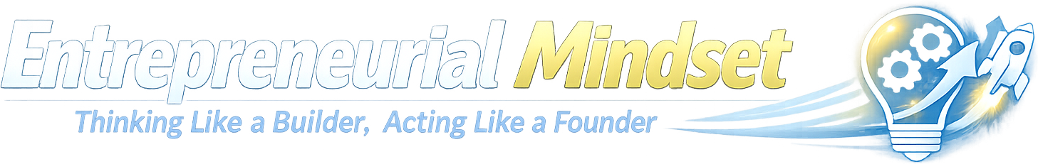 Entrepreneurial Mindset: Thinking Like a Builder, Acting Like a Founder logo