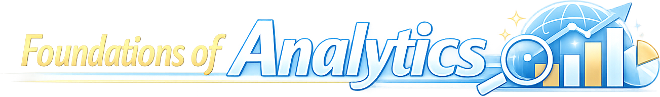 Foundations of Analytics logo