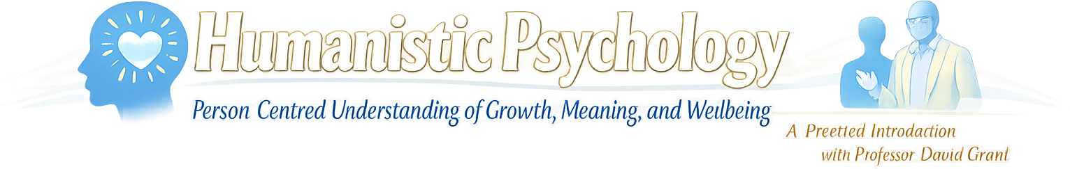 Humanistic Psychology: Person-Centred Understanding of Growth, Meaning, and Wellbeing logo