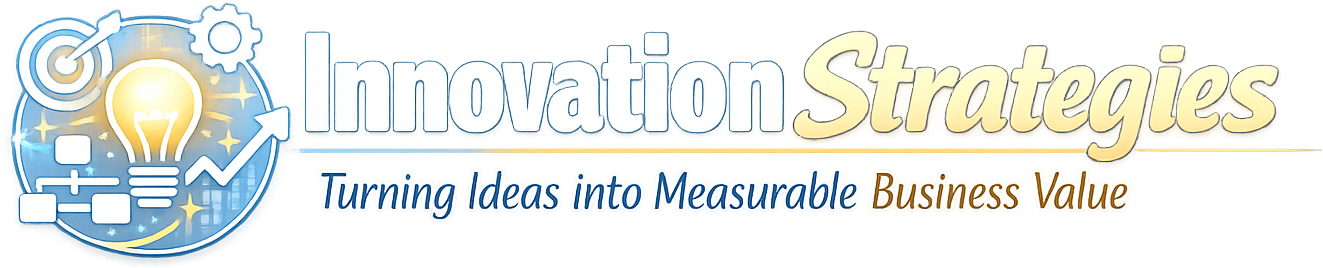 Innovation Strategies: Turning Ideas into Measurable Business Value logo