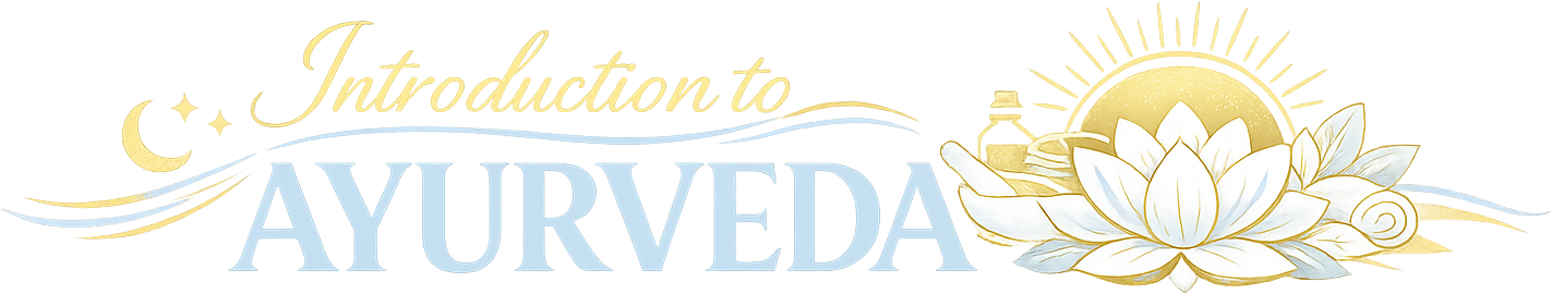 Introduction to Ayurveda logo