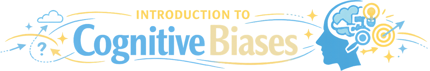 Introduction to Cognitive Biases logo