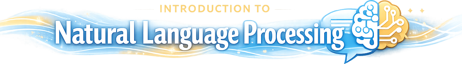 Introduction to Natural Language Processing logo