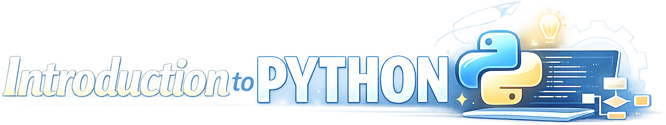Introduction to Python logo