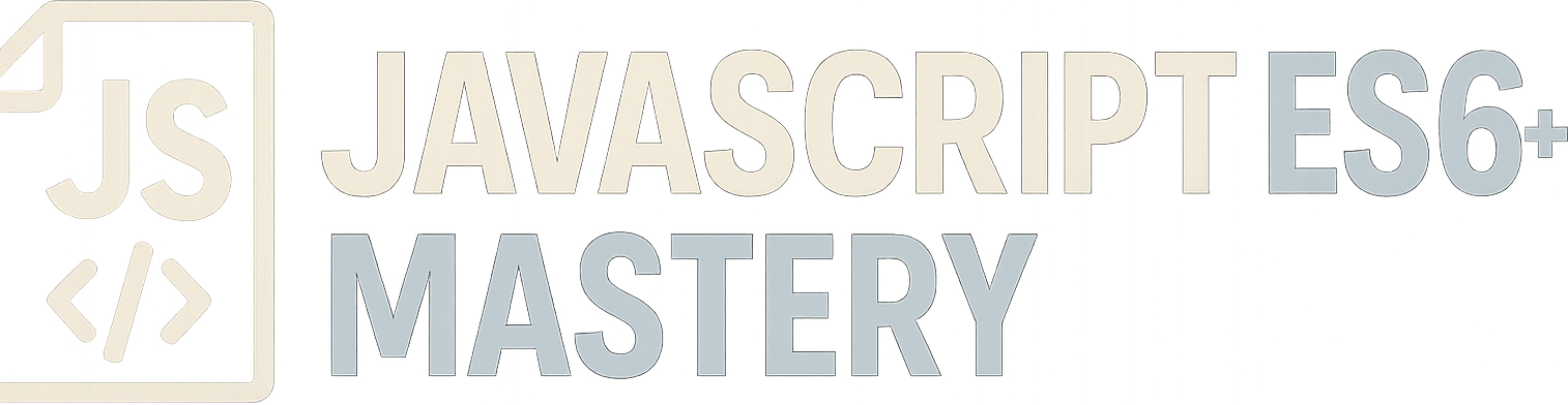 JavaScript ES6+ Mastery logo