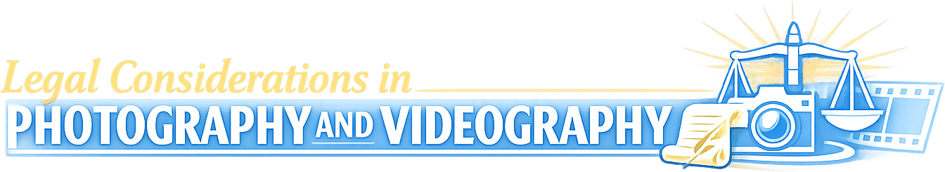 Legal Considerations in Photography and Videography logo