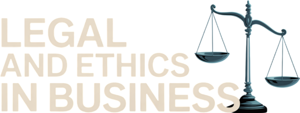 Legal and Ethics in Business logo