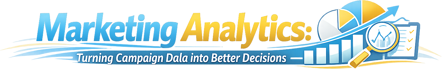 Marketing Analytics: Turning Campaign Data into Better Decisions logo