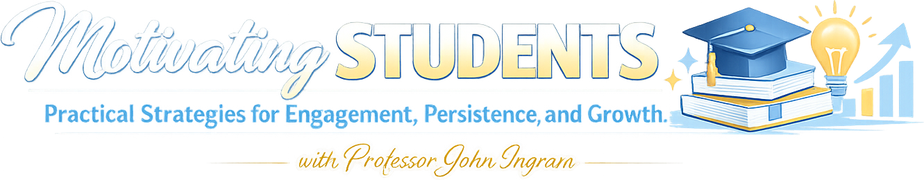 Motivating Students: Practical Strategies for Engagement, Persistence, and Growth logo