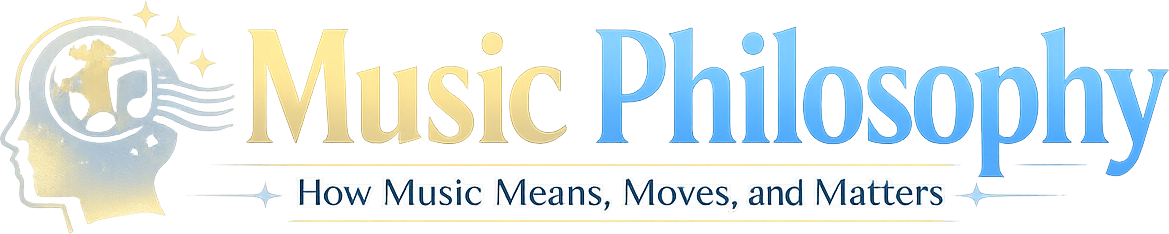 Music Philosophy: How Music Means, Moves, and Matters logo