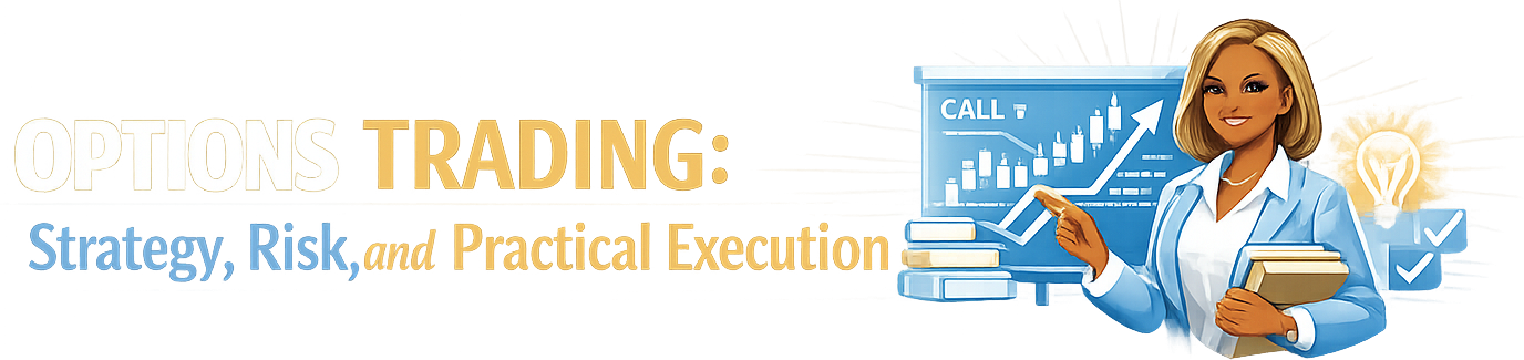 Options Trading: Strategy, Risk, and Practical Execution logo