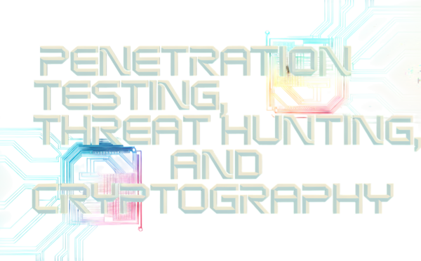 Penetration Testing, Threat Hunting, and Cryptography logo