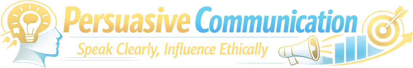 Persuasive Communication: Speak Clearly, Influence Ethically logo