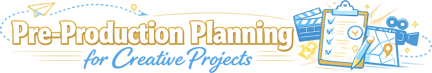 Pre-Production Planning for Creative Projects logo