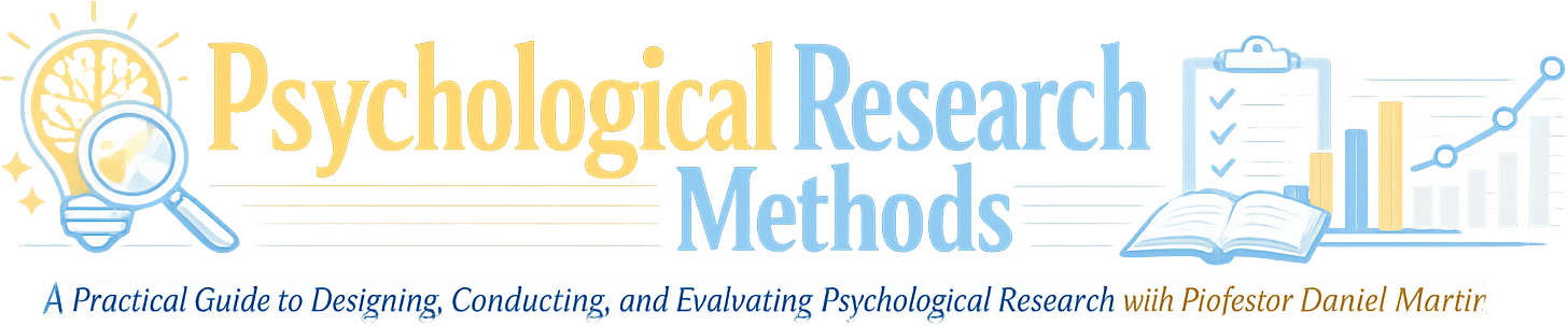 Psychological Research Methods logo
