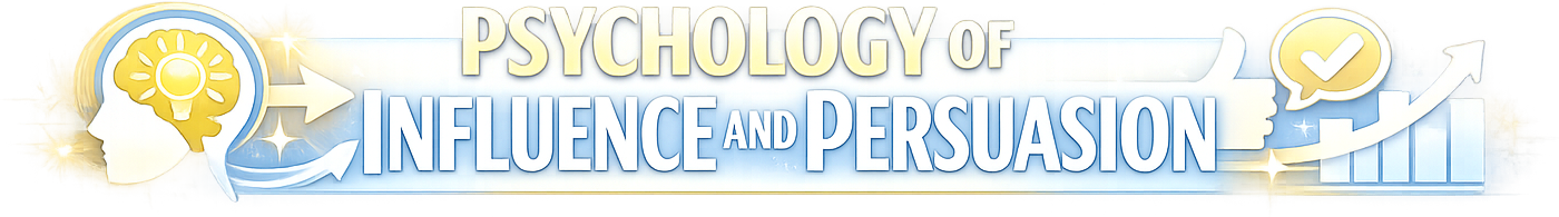 Psychology of Influence and Persuasion logo