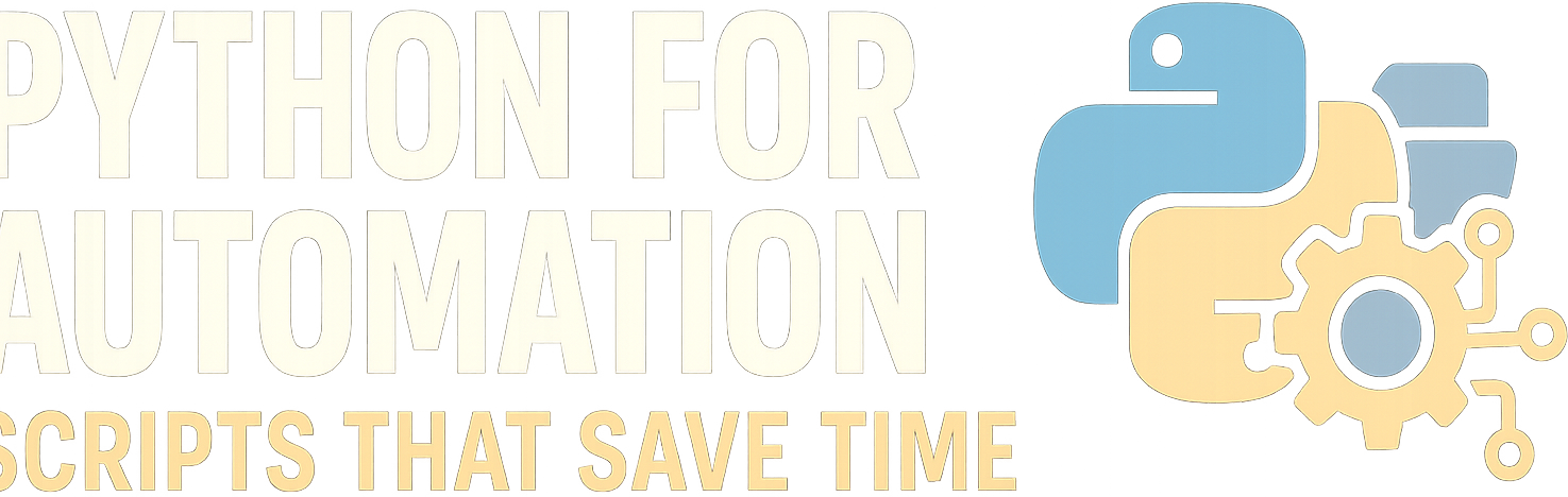 Python for Automation: Scripts That Save Time logo