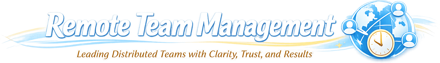 Remote Team Management: Leading Distributed Teams with Clarity, Trust, and Results logo