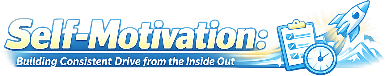 Self-Motivation: Building Consistent Drive from the Inside Out logo