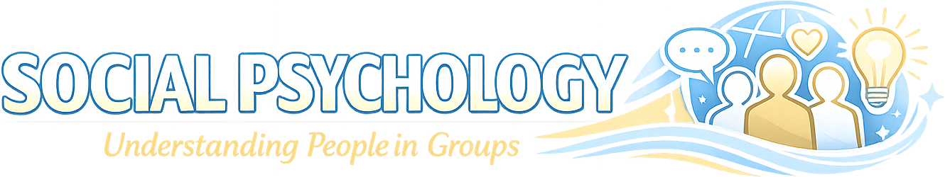 Social Psychology: Understanding People in Groups logo