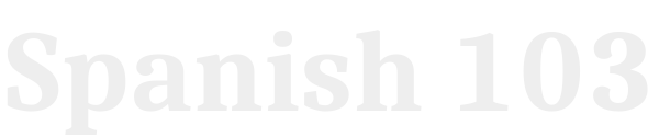 Spanish 103 logo
