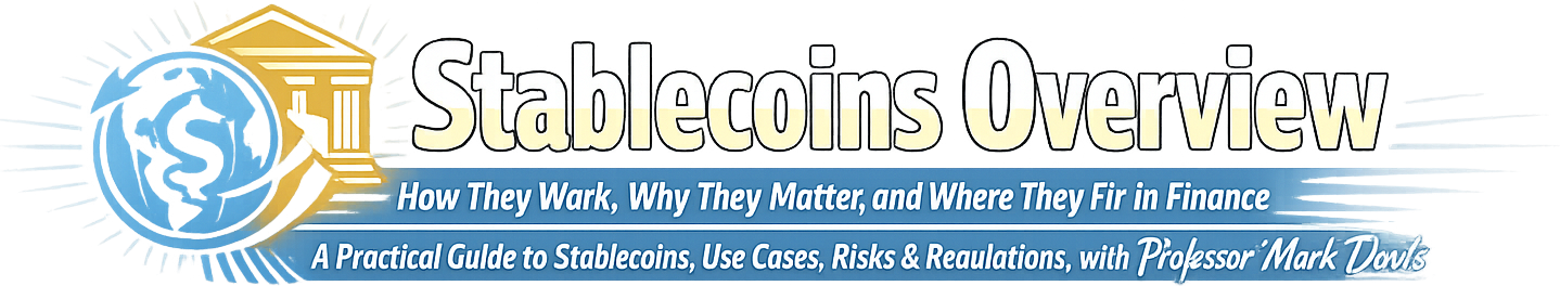 Stablecoins Overview: How They Work, Why They Matter, and Where They Fit in Finance logo
