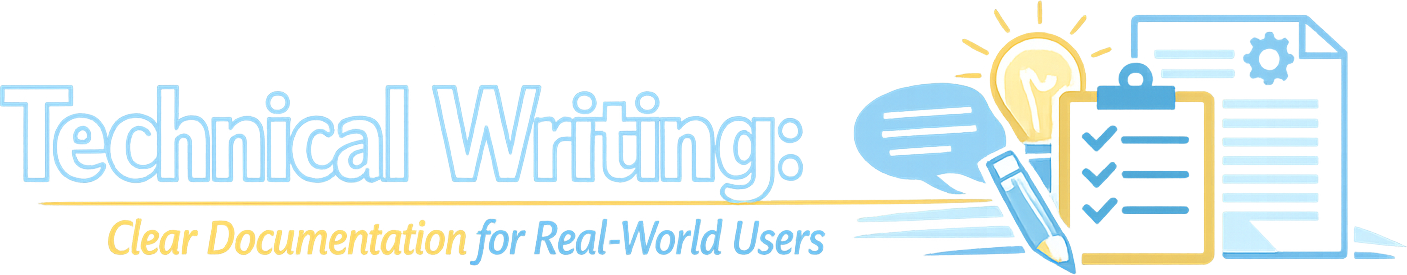 Technical Writing: Clear Documentation for Real-World Users logo