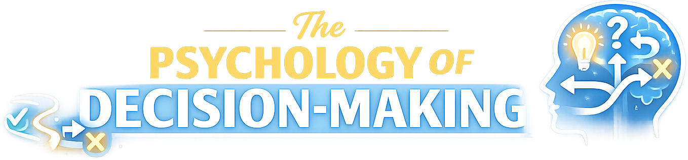 The Psychology of Decision-Making logo