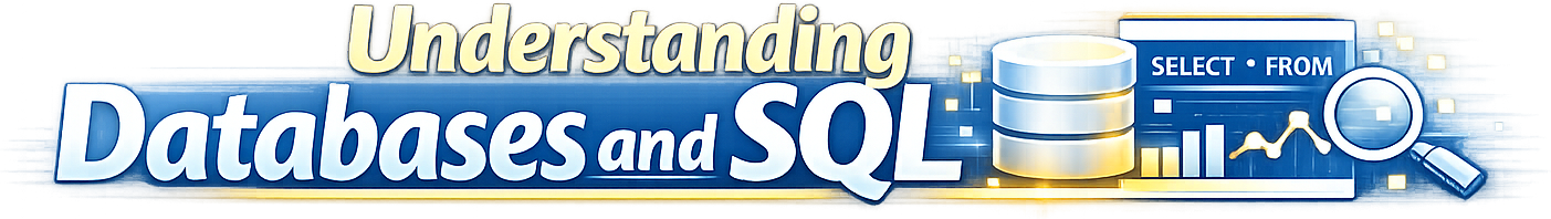 Understanding Databases and SQL logo