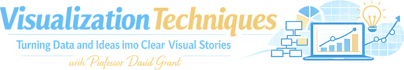 Visualization Techniques: Turning Data and Ideas into Clear Visual Stories logo