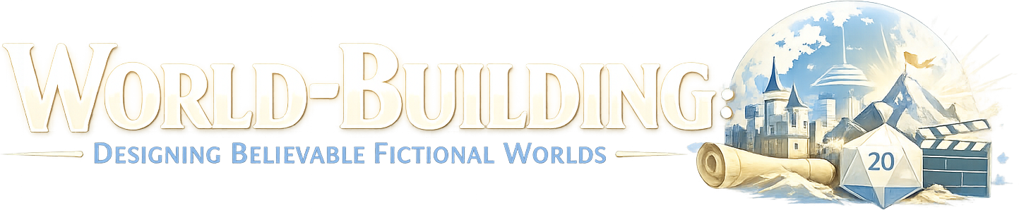 World-Building: Designing Believable Fictional Worlds logo