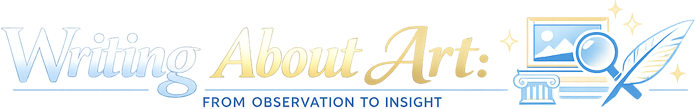 Writing About Art: From Observation to Insight logo