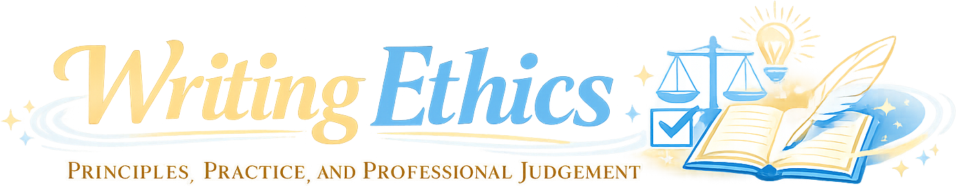 Writing Ethics: Principles, Practice, and Professional Judgement logo