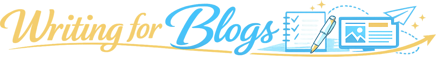 Writing for Blogs logo