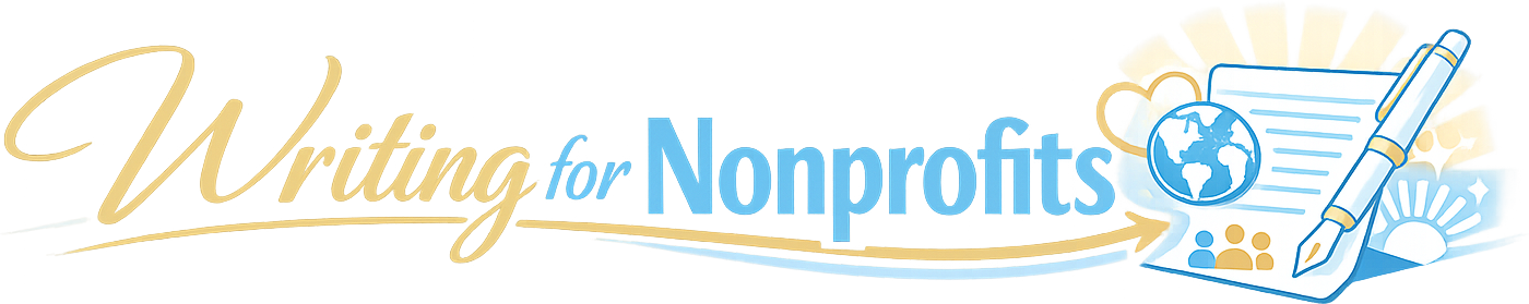 Writing for Nonprofits logo