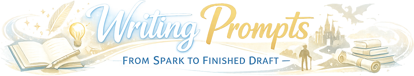 Writing Prompts: From Spark to Finished Draft logo