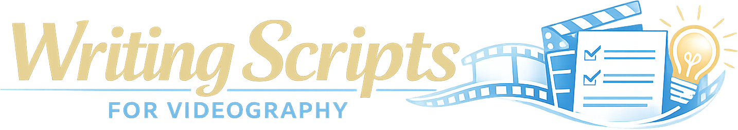 Writing Scripts for Videography logo